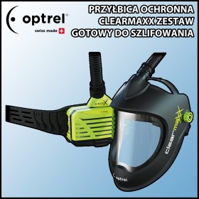 Przyłbica ochronna Optrel ClearMaxx, wersja gotowa do szlifowania