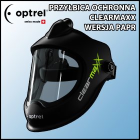 Przyłbica ochronna Optrel ClearMaxx, wersja pod PAPR